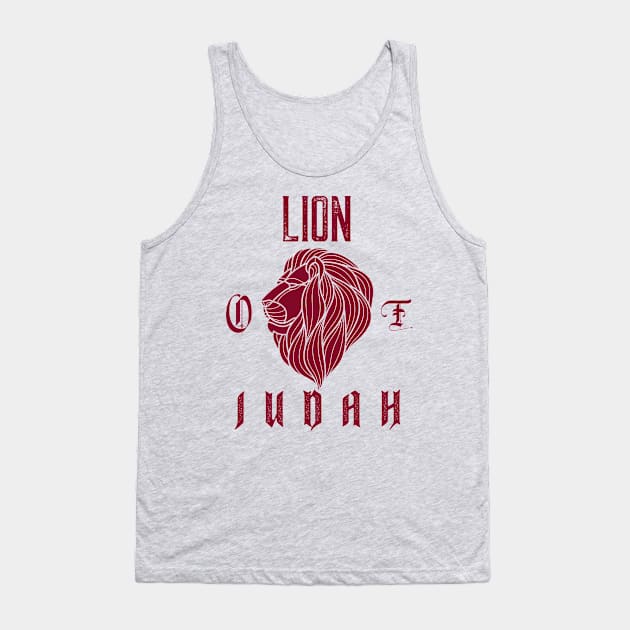 Lion of Judah Tank Top by Culam Life